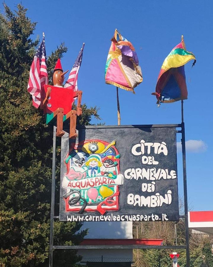 Casa Ernesto-Amica Dei Ciclisti Villa Acquasparta Bagian luar foto